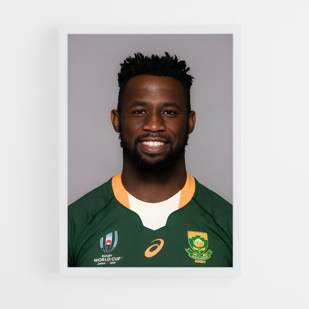 Poster Siya en Action – affiche Rugby (vue 3)